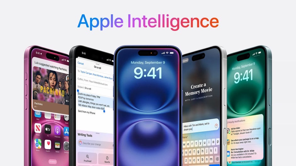 Apple Intelligence on the iPhone