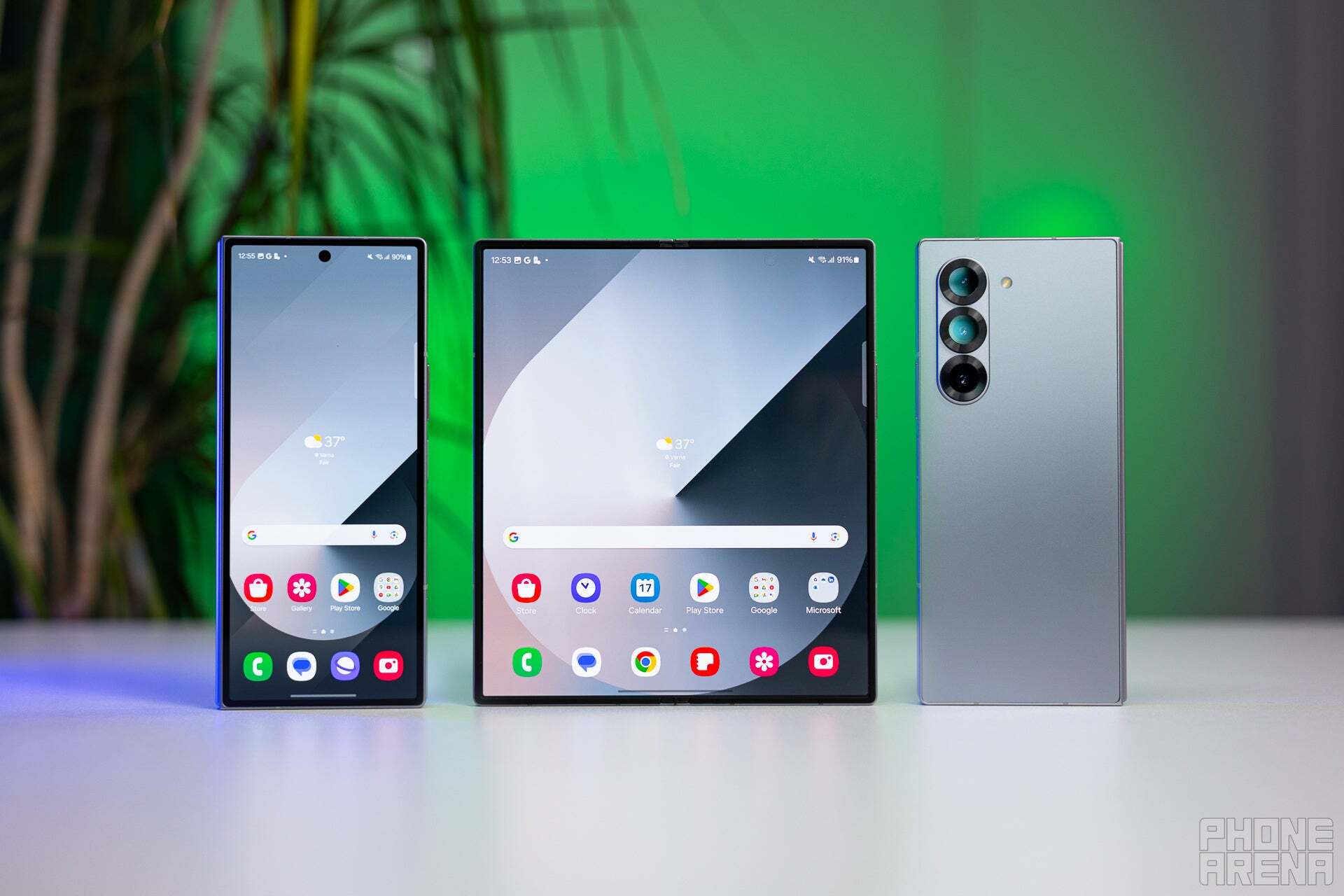 The Galaxy Z Fold 6. | Image credit – PhoneArena - Samsung's tri-fold seems flawed, but at least it's innovation (even if it's a Huawei comeback)
