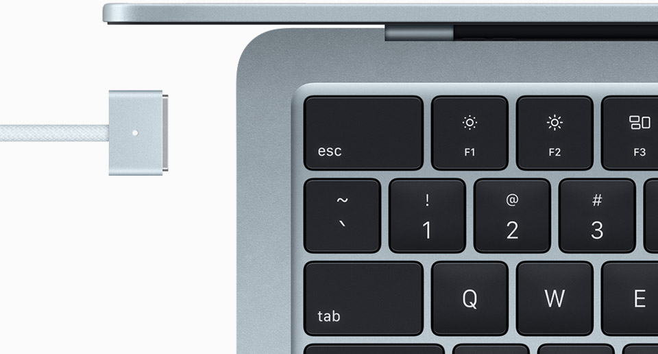 MagSafe 3 is now a standard feature on the range&amp;nbsp;(Image Credit-Apple) - MacBook Air M4 13-inch vs 15-inch: Portability versus functionality