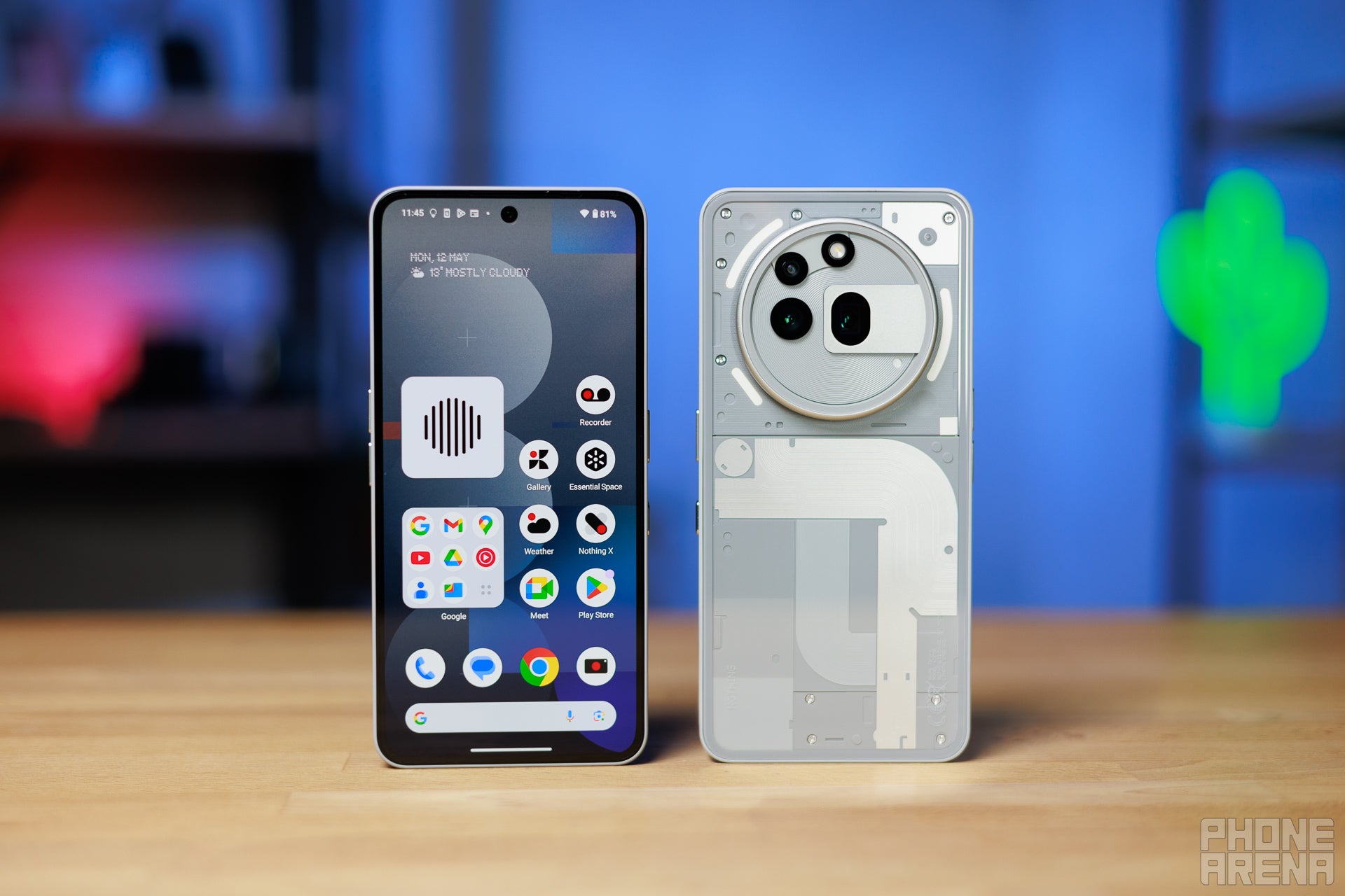 Look! Nothing! (Image credit - PhoneArena) - Nothing Phone (3a) Pro review: they Pro now?